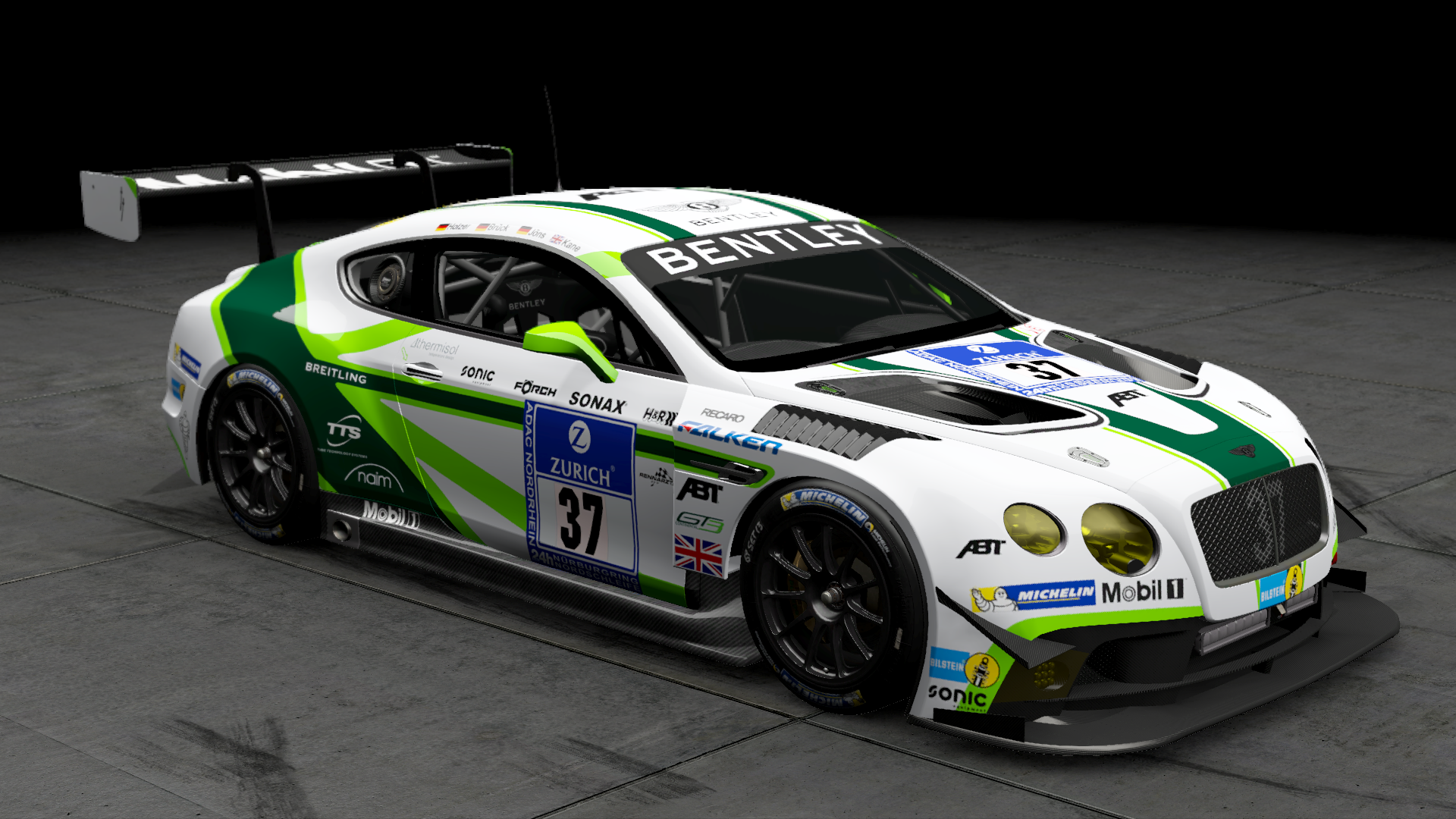 Bantley Continental GT3 Endurance - ARC Liga GT3 Series | ARC-eSport.Net