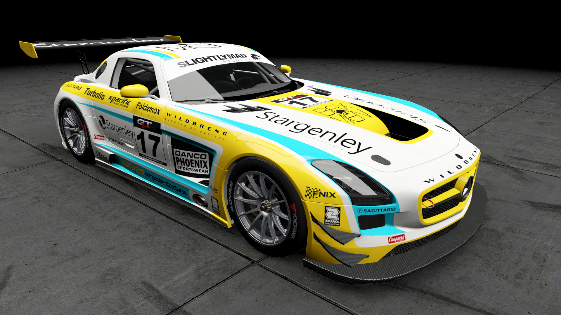 Mercedes-Benz SLS AMG GT3 - ARC Liga GT3 Series | ARC-eSport.Net