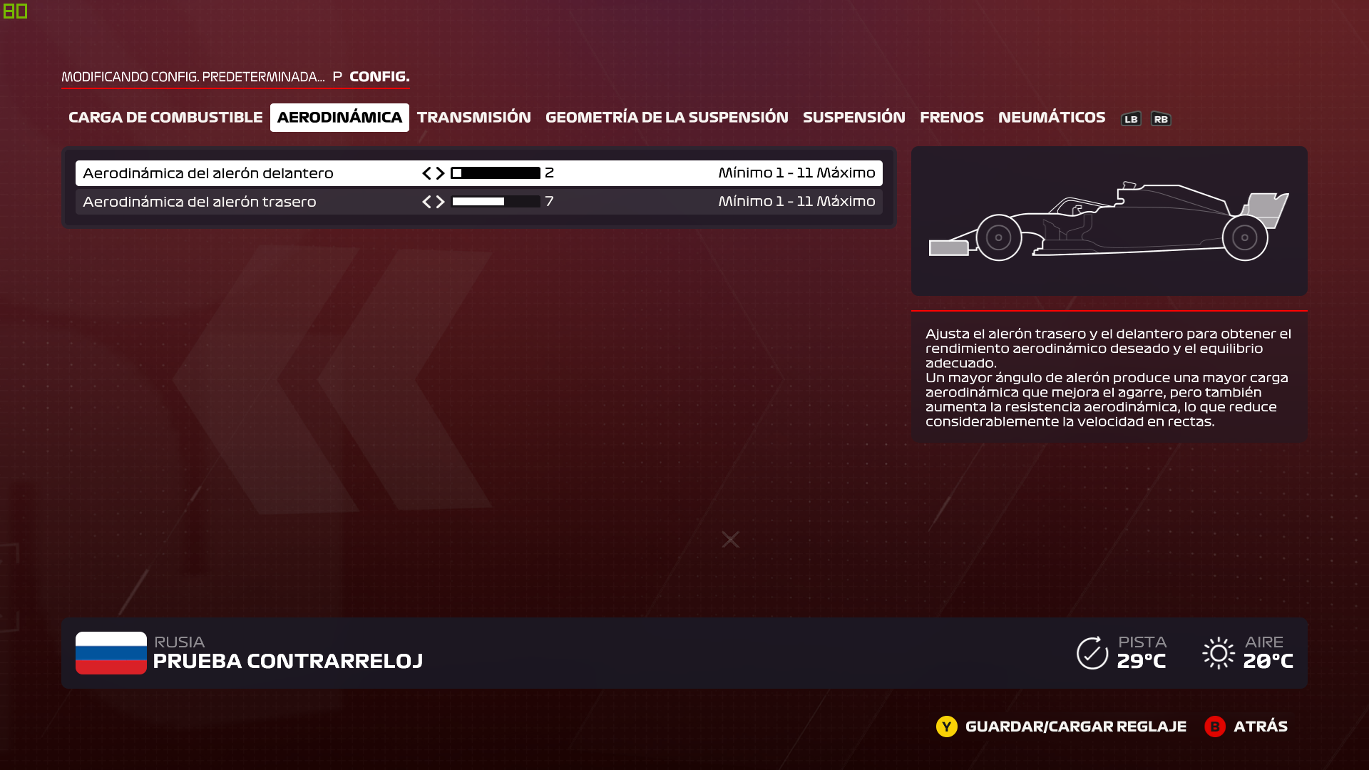 Reglajes F1 2020 - F1 Car Setup: Gran Premio de Rusia | ARC-eSport.Net