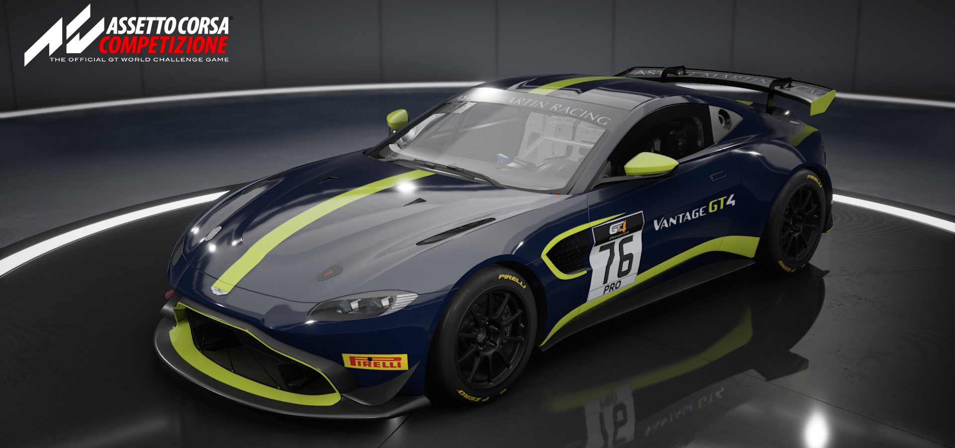 Aston Martin AMR V8 Vantage GT4 2018
