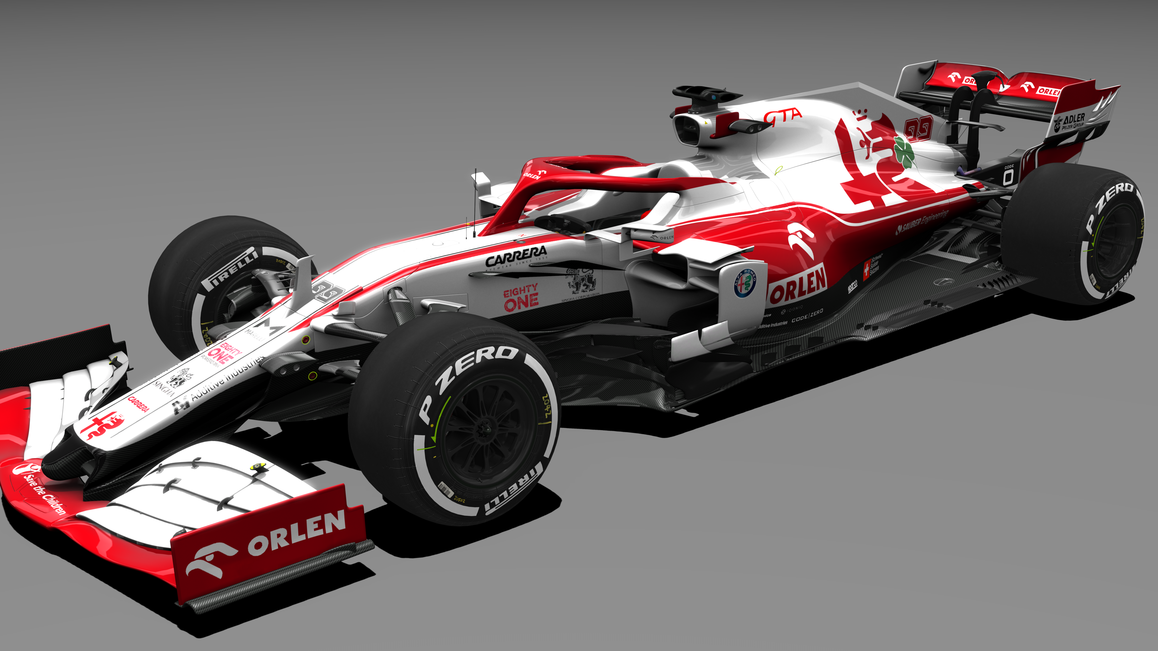 Alfa Romeo Racing [99 Antonio Giovinazzi]