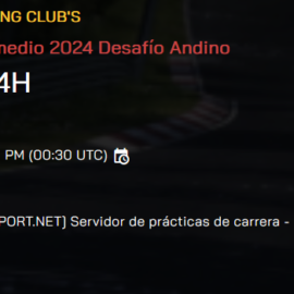 4ta Fecha Campeonato Intermedio Liga Desafío Andino Nordschleife