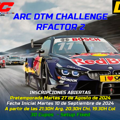 ARC DTM CHALLENGE RFACTOR 2