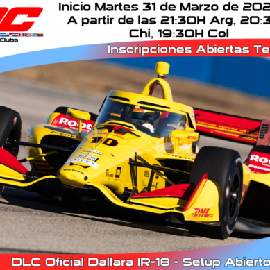 LIGA ARC INDYCAR 2026 S10 RFACTOR 2