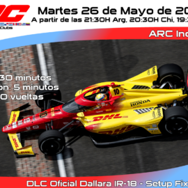 ARC INDY 500 2026 RFACTOR 2